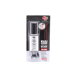 Solutie lipit plastic, neagra, 2 sering