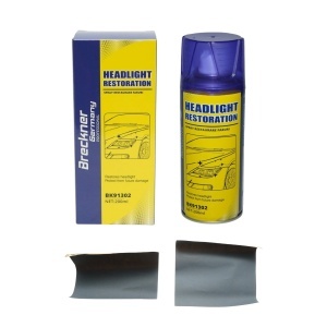 Spray restaurare faruri cu 2 foi abrazive 200ml Breckner Germany