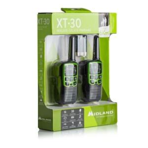 Statie radio PMR portabila Midland XT30 set cu 2 buc. verde C1177 include acumulatori - Img 3