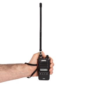 Statie radio portabila CB JOPIX CB-80 AM/FM, ASQ, 40CH, 4W, 2600 mAh Li-Ion, negru - Img 2