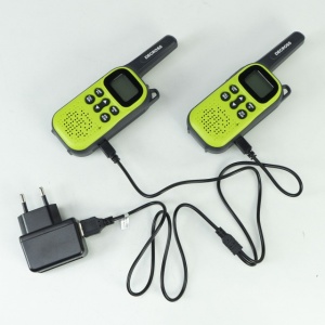 Statie radio portabila PMR PNI Decross DC44, 446MHz, 0.5W, 16CH, 800mAh NiMH, set 2 bucati - Img 5