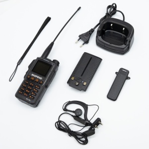 Statie radio portabila VHF/UHF Baofeng BF-18L, dual band, 999CH, 1800mAh, Scan, Dual Watch, Roger Beep, functie Radio FM si lanterna semnalizare - Img 8