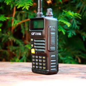 Statie radio VHF/UHF portabila CRT FP00 dual band 136-174 si 400-440 MHz culoare Negru, VOX, 128 canale, Scan, Programabila, Lanterna, FM radio, T.O.T, Repeater - Img 6