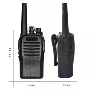 Statie radio VHF/UHF portabila PNI PMR R75, DMR, dualband 136-174 si 400-440 MHz, VOX, 32 canale, Scan, Programabila, culoare Negru - Img 5