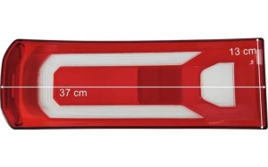 Sticla dispersor lampa Mercedes Actros MP5 - Img 3