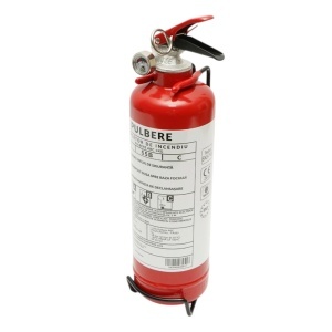 Stingator auto cu suport si pulbere ABC 1kg P1 - Img 2