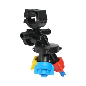 Stropitor erbicidator complet cu 3 duze pentru teava/furtun fi 20