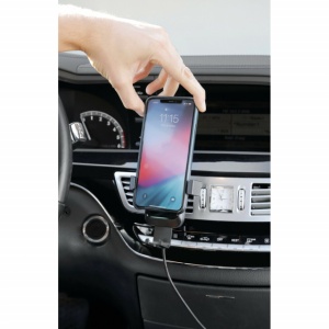 Suport auto grila ventilatie & incarcator Wireless 10W - Img 5