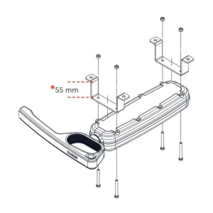 Suport orizontal opritor usa Daken - Img 2