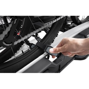 Suport pentru 3 biciclete Thule VeloSpace 939 XT3 cu prindere pe carligul de remorcare (13pini) Argintiu/Negru - Img 5