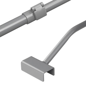 Suport prelata reglabil 100-155 cm pentru remorca - Img 3