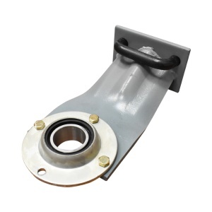 Suport si brida M24 complet din tabla cu lagar si rulment UC511 - Img 4