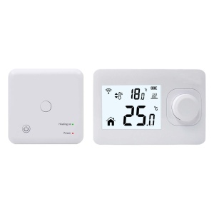 Termostat fara fir PNI CT22 pentru centrale termice, afisaj iluminat, neprogramabil