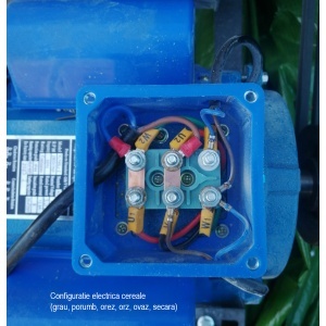 Tocator furaje 2.2kW, 220V, capacitate 1000 Kg/h, turatie 3600 r/min, 3 site incluse Baisan - Img 16