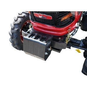 Tractor 4x4 cu cabina 50CP, motor YTO, camere video, roti 6.50-16/11.2-24 KONIG 504 - Img 6