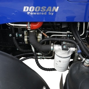 Tractor 50HP 4x4 cu cabina inmatriculabil, aer conditionat, motor Hyundai turbo diesel DM01 LOVOL M504 - Img 16