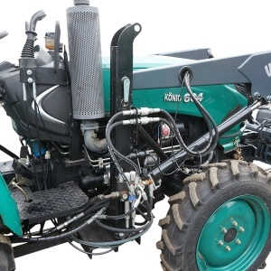 Tractor 60HP 4x4 semicabina cu incarcator frontal si cupa KONIG TRAKTOREN 604 - Img 7