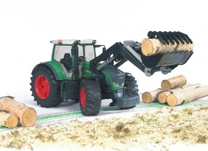 Tractor Fendt 936 Vario + incarcator frontal - Bruder 3041 - Img 2
