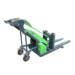 Transpalet electric 24V cu sarcina maxima 650 Kg, inaltime ridicare 1500mm, furci 950mm THOR - Img 7