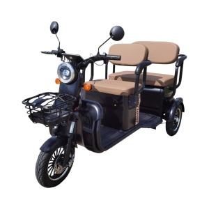 Triciclu electric BRECKNER TRAVEL negru 1000W 60V 20AH