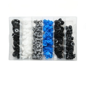 Trusa clipsuri plastic auto Opel 300 piese - Img 3