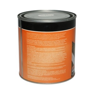 Vopsea email anticoroziva 3 in 1 alb boreal nova pe baza de solvent 1L, direct pe rugina, interior si exterior Breckner Germany - Img 2