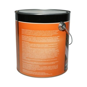Vopsea email anticoroziva 3 in 1 auriu 027 pe baza de solvent 3.5L, direct pe rugina, interior si exterior Breckner Germany - Img 2