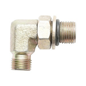 Adaptor hidraulic 90 grade pentru JCB cod OEM 816/90618, 816/13383, 332/R7492, 332/R5971, 816/90199 Breckner Germany - Img 1