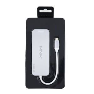 Adaptor multiport USB-C Minix NEO-S2GR cu Solid State Drive (SSD) 240Gb inclus, HDMI, USB Type-C, 2 x USB3.0 - Img 3