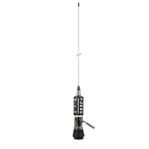 Antena CB LEMM MiniTurbo AT-1002 PL, lungime 110 cm, castig 2dB, 26.5-27.5Mhz, 200W, fara cablu, fabricata in Italia - Img 3