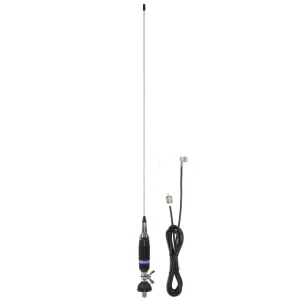 Antena CB PNI S9 cu fluture lungime spic 120 cm cu cablu RG58 de 4m - Img 6