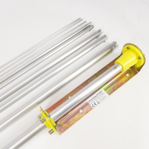 Antena de baza PNI DBA27 26-28 MHz, 620 cm, conector SO-239, 5 elementi, pentru cladiri - Img 7