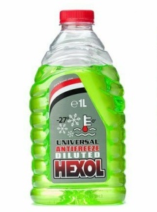 Antigel diluat HEXOL (până la -27°С) 1L