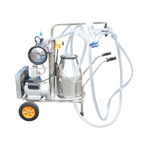 Aparat de muls oi 1 post 750W, 220V bidon inox 25L, grup de muls cu 2 mansoane, presiune vid 40-50 kPa, pulsatii 60-80 cpm - Img 2