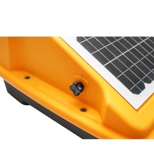 Aparat generator impulsuri pentru gard electric 4 Joule cu panou solar 10W si baterie 12V/9Ah Breckner Germany - Img 5
