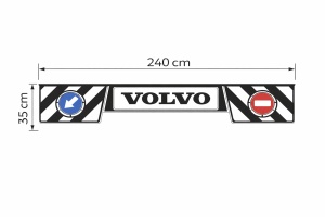 Aparatoare noroi spate remorca VOLVO 240x35CM - Img 2