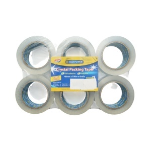 Banda adeziva scotch transparenta OPP 48mm x 100m pentru ambalare HighPower - Img 6
