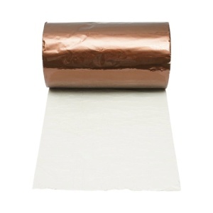 Banda butilica hidroizolanta autoadeziva 200mm x 5m cu folie de aluminiu maro RAL8003 Breckner Germany - Img 3