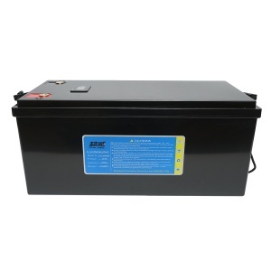 Baterie Li-ion 2.56kW LiFePO4 12.8V, 200Ah cu BMS, Bluetooth, LCD display si protectie temperatura IP54 Breckner Germany
