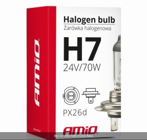 Bec H7 24V/70W 01252 Amio - Img 4