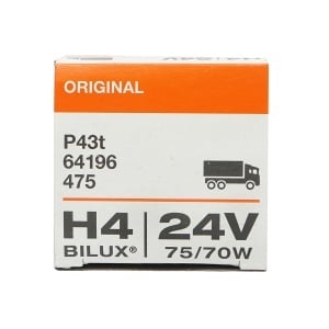 Bec halogen (Osram) H4 24V 75/70W BILUX P43T - Img 4