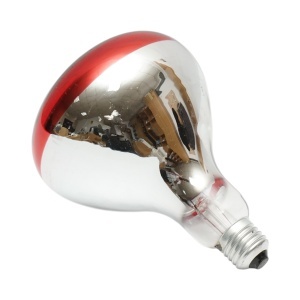 Bec pentru incalzire pui, animale cu infrarosu E27, 200W, 230V Breckner Germany - Img 5