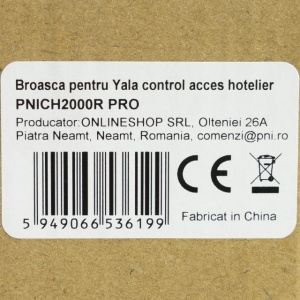 Broasca PNI BR20R, pentru yala control acces hotelier PNI CH2000R PRO - Img 8