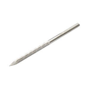 Burghiu cutter calibrare orificii petice anvelope tip ciuperca 3x58mm otel tungsten 94-003 Breckner Germany - Img 3