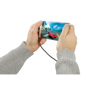 Cablu 90° Usb > Usb Type-C - 200 cm - Negru - Img 4