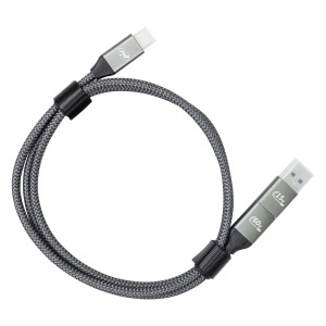 Cablu date si incarcare PNI CD600 USB Type-C la Type-C 60W + adaptor USB Type-C la USB-A, lungime 1m - Img 6