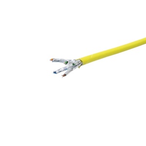 Cablu la metru S/FTP CAT7 PNI SF07 10Gbps, 1000MHz, pentru internet si sisteme de supraveghere, cupru - Img 4
