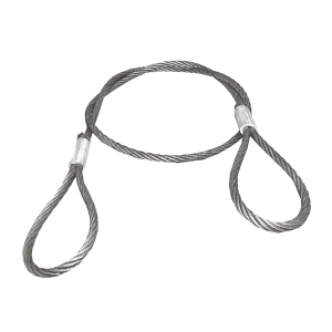 Cablu sufa troliu ciochinar otel 24mm x 4m cu ochiuri pentru tractare/ridicare - Img 2