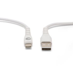 Cablu USB-A la USB-C pentru Incarcare si Transfer Date, 1 m, Alb - Img 3