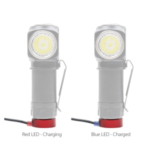 Cablu USB pentru incarcare lanterne PNI Adventure F75, cu contact magnetic, lungime 50 cm - Img 5